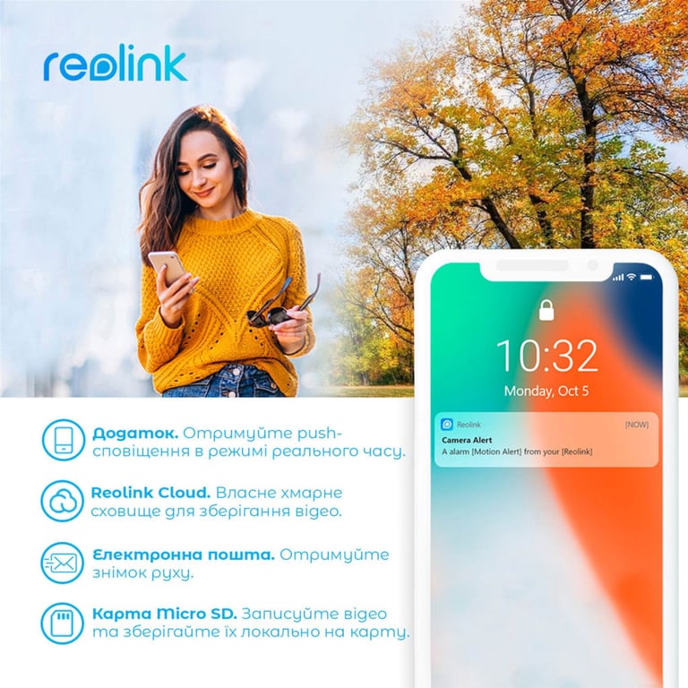 Камера відеоспостереження Reolink Argus Eco - фото 7