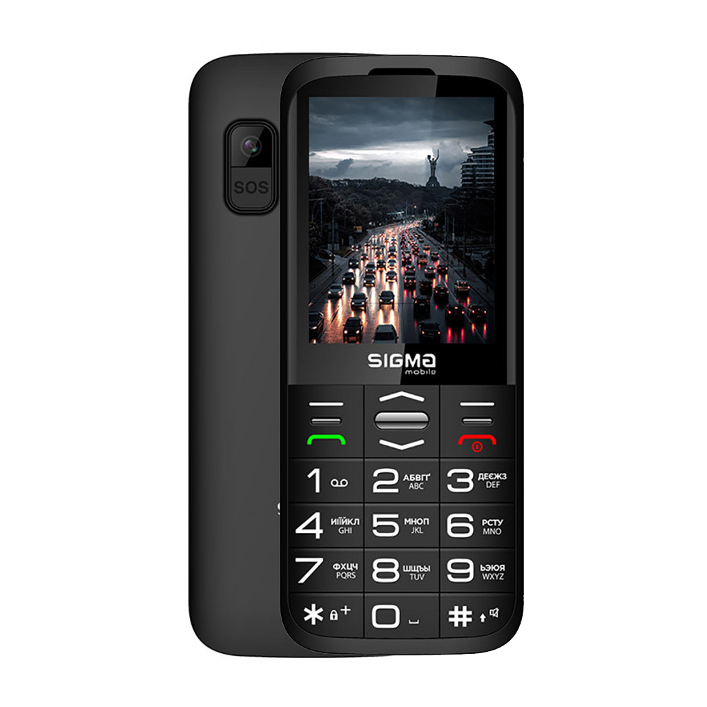 Мобільний телефон Sigma Comfort 50 Grace Type-C Black (4827798121818) - фото 1 Мобільний телефон Sigma Comfort 50 Grace Type-C Black (4827798121818) - фото 1