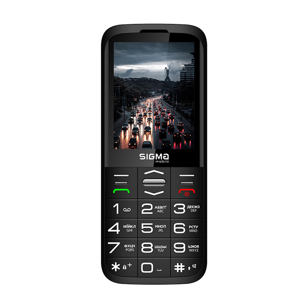 Мобільний телефон Sigma Comfort 50 Grace Type-C Black (4827798121818) - фото 2 Мобільний телефон Sigma Comfort 50 Grace Type-C Black (4827798121818) - фото 2