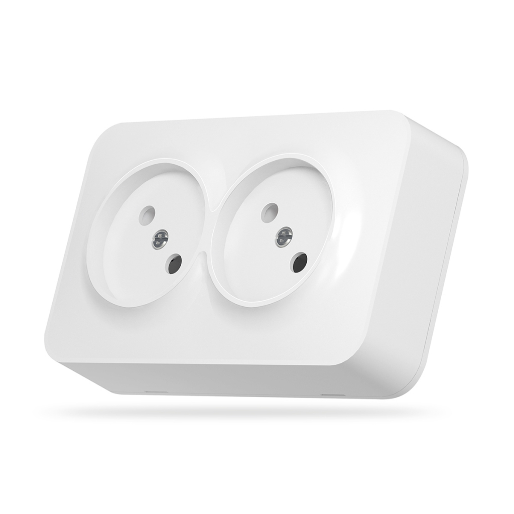 Розетка Videx BINERA IP20 зовнішня 2ая біла (VF-BNS22-W) - фото 1 Розетка Videx BINERA IP20 зовнішня 2ая біла (VF-BNS22-W) - фото 1