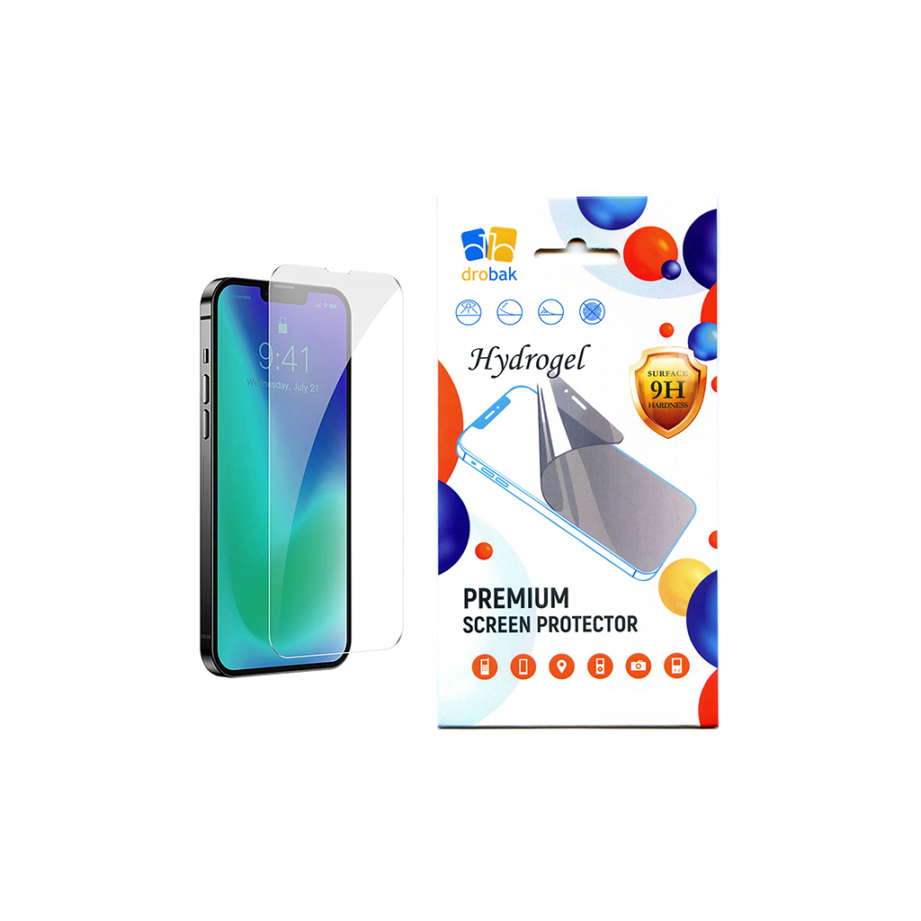 Плівка захисна Drobak Hydrogel Apple iPhone 14 (505064) (505064) Плівка захисна Drobak Hydrogel Apple iPhone 14 (505064) (505064)
