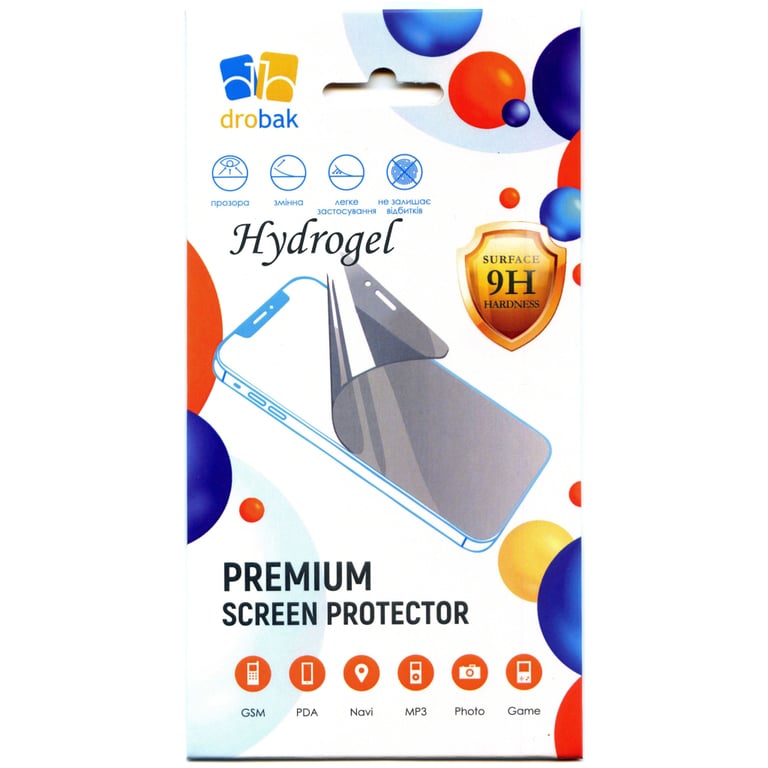 Плівка захисна Drobak Hydrogel Apple iPhone 14 (505064) (505064) - фото 2