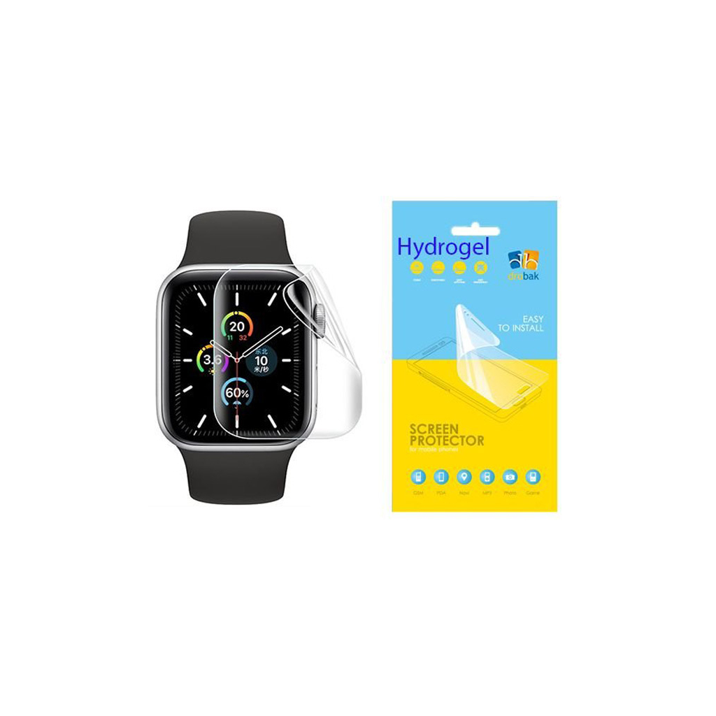 Плівка захисна Drobak Hydrogel Apple Watch Series 6 40mm (2 шт) (313147) (313147) - фото 1 Плівка захисна Drobak Hydrogel Apple Watch Series 6 40mm (2 шт) (313147) (313147) - фото 1