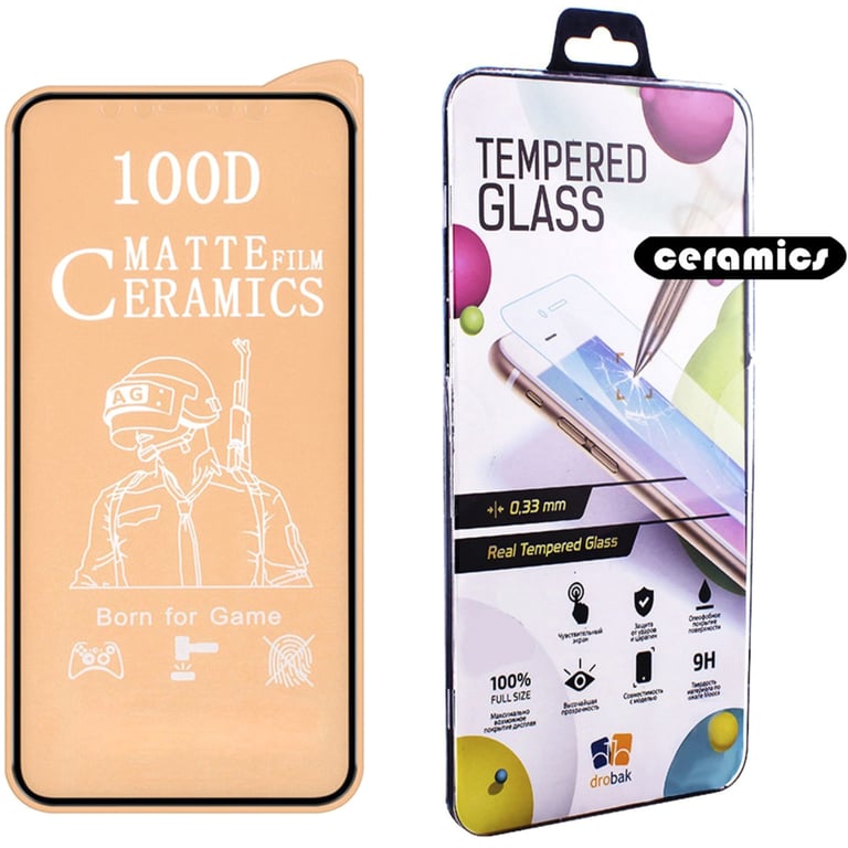 Скло захисне Drobak Matte Ceramics Apple iPhone 12 Pro Max (474734) - фото 1
