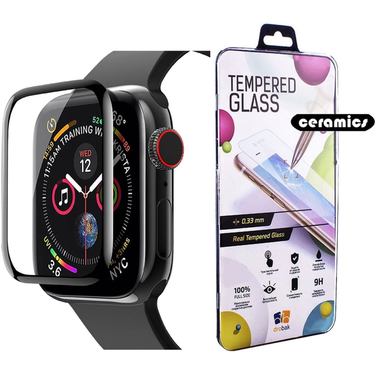 Скло захисне Drobak Apple Watch SE 44mm 313125 (313125) - фото 1