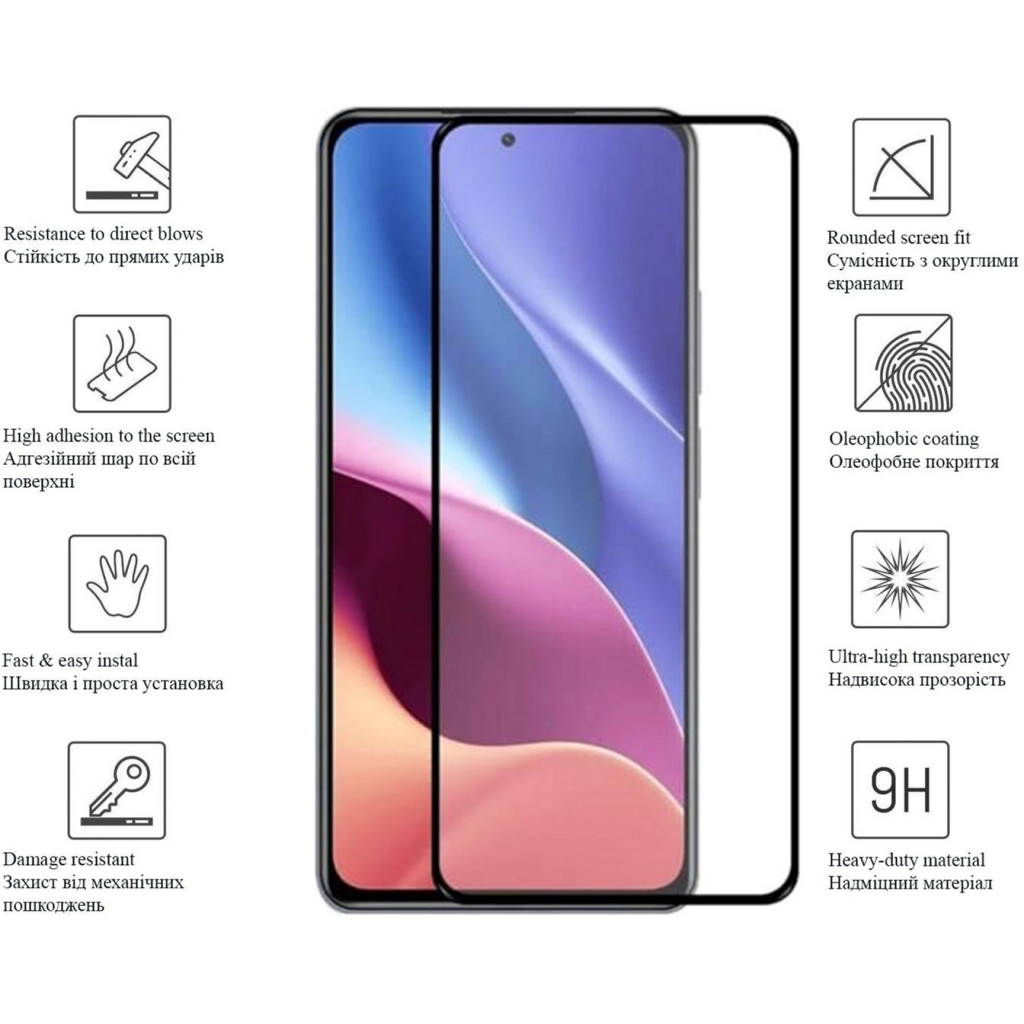 Скло захисне Drobak Motorola Moto Edge 20 Lite (606084) - фото 2 Скло захисне Drobak Motorola Moto Edge 20 Lite (606084) - фото 2