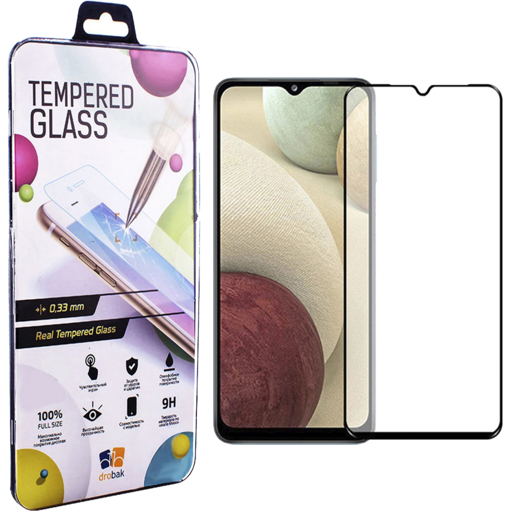 Скло захисне Drobak Samsung Galaxy A12 Frame A+ (606073) Скло захисне Drobak Samsung Galaxy A12 Frame A+ (606073)
