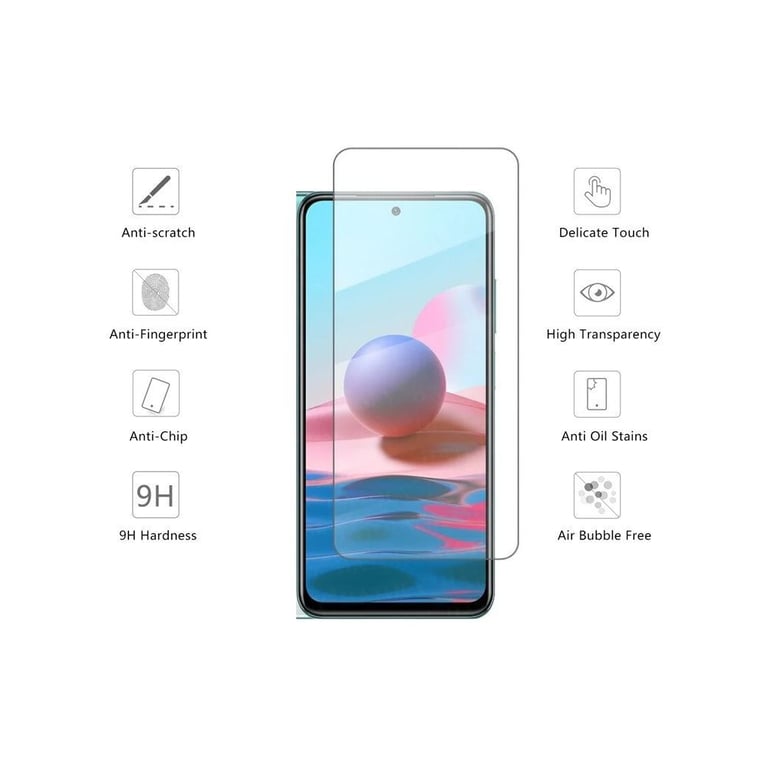 Скло захисне Drobak Xiaomi Redmi Note 10 Pro (494927) - фото 2