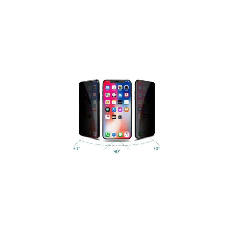 Скло захисне Drobak Anti Spy Apple iPhone 12 pro max (242418) - фото 2