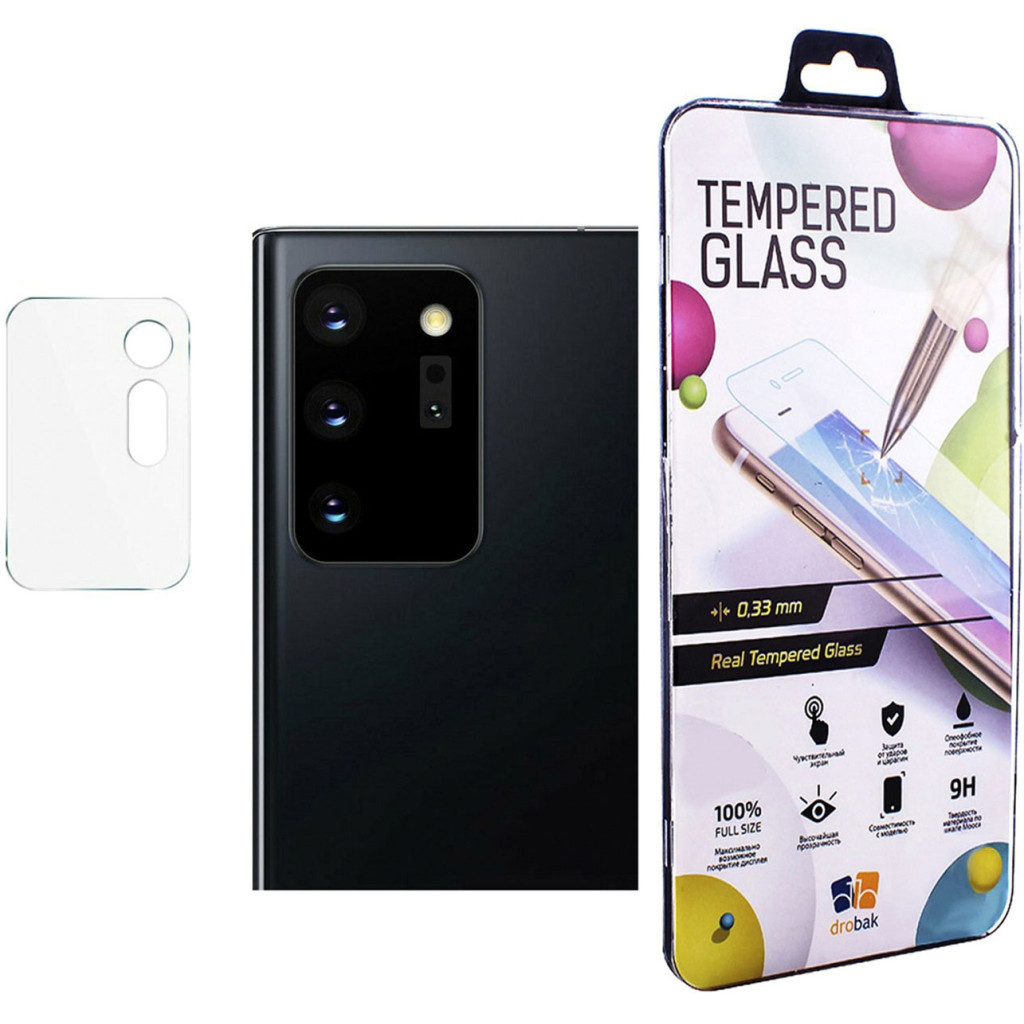 Скло захисне Drobak camera на Samsung Galaxy Note 20 (222283) - фото 1