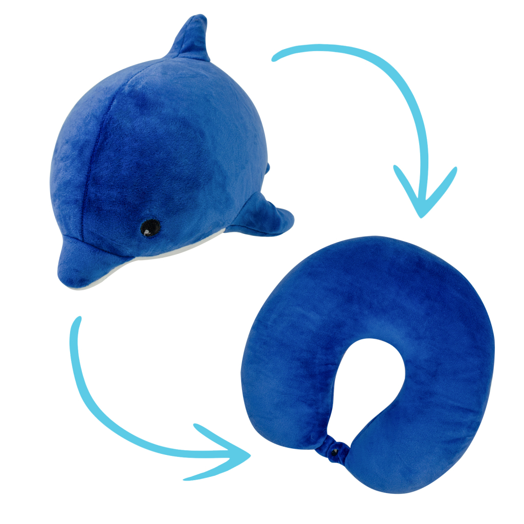 Подушка Home Line дорожня трансформер "Дельфін" (160431) - фото 1