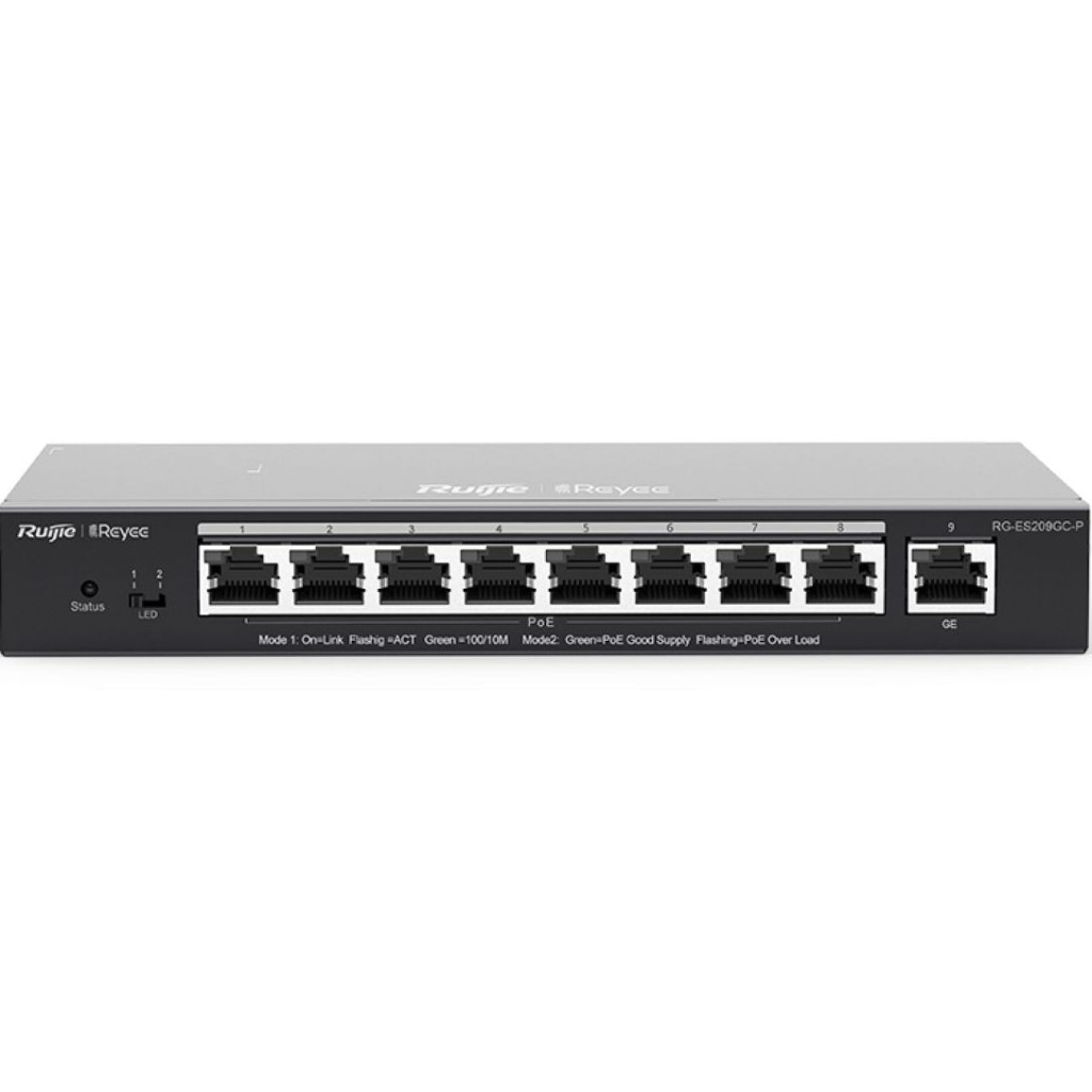 Комутатор мережевий Ruijie Networks RG-ES209GC-P - головне фото