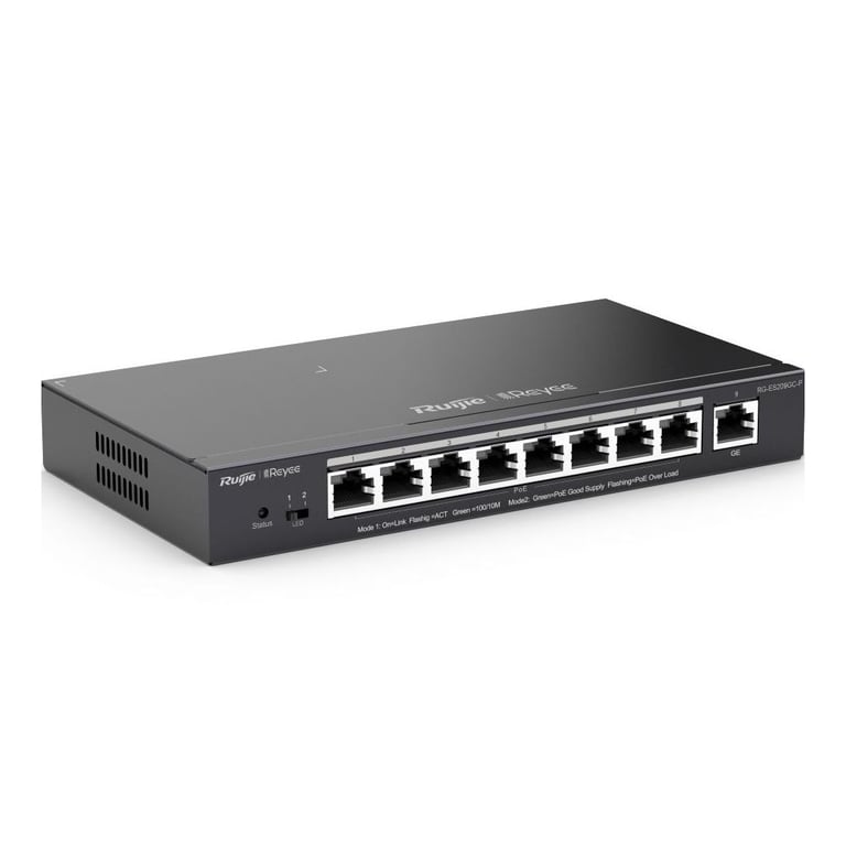 Комутатор мережевий Ruijie Networks RG-ES209GC-P - фото 2