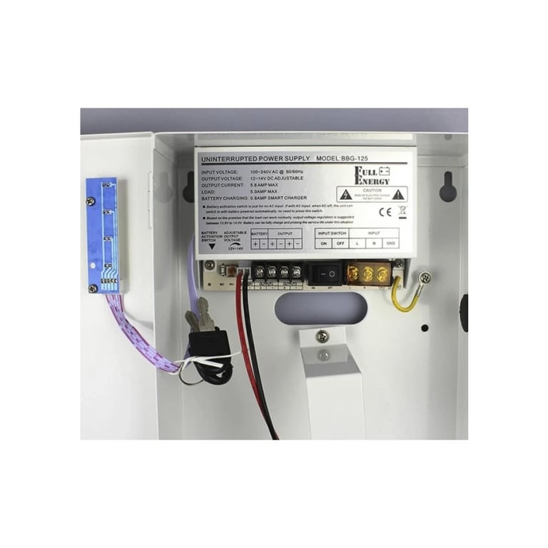 Блок живлення для систем відеоспостереження Full Energy BBG-125 - фото 5