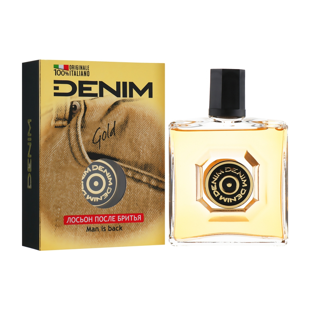 Лосьйон після гоління Denim Gold 100 мл (8008970037189) - фото 1 Лосьйон після гоління Denim Gold 100 мл (8008970037189) - фото 1