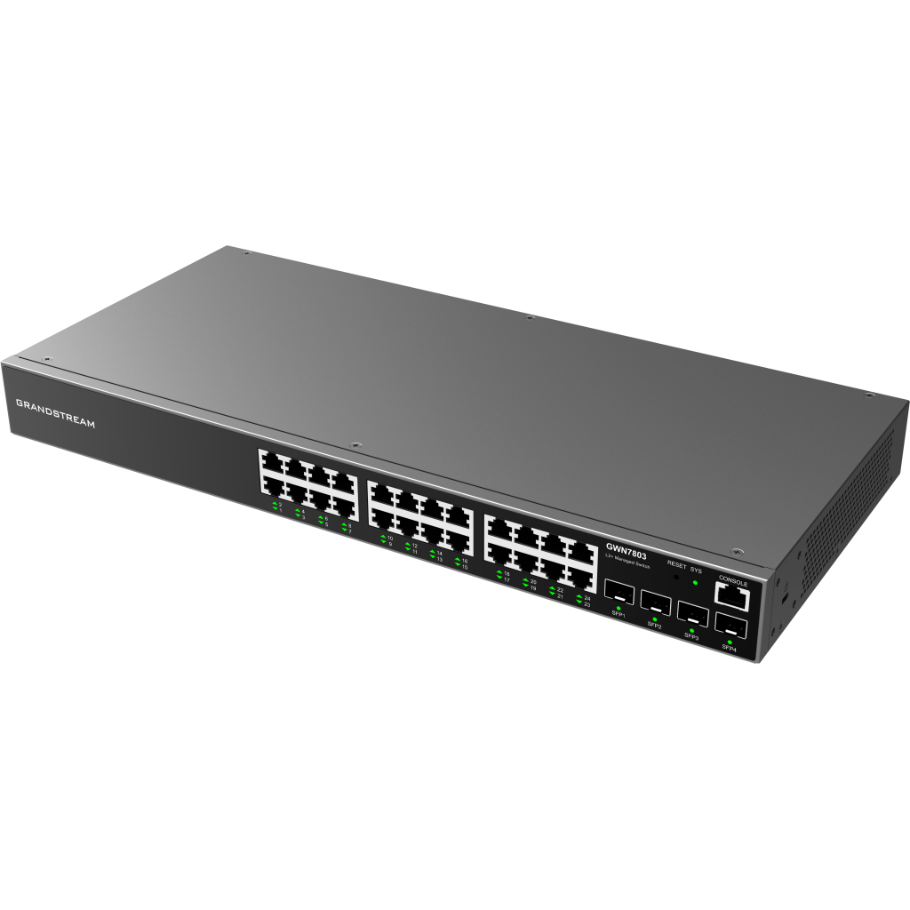 Комутатор мережевий Grandstream GWN7803 - фото 4 Комутатор мережевий Grandstream GWN7803 - фото 4