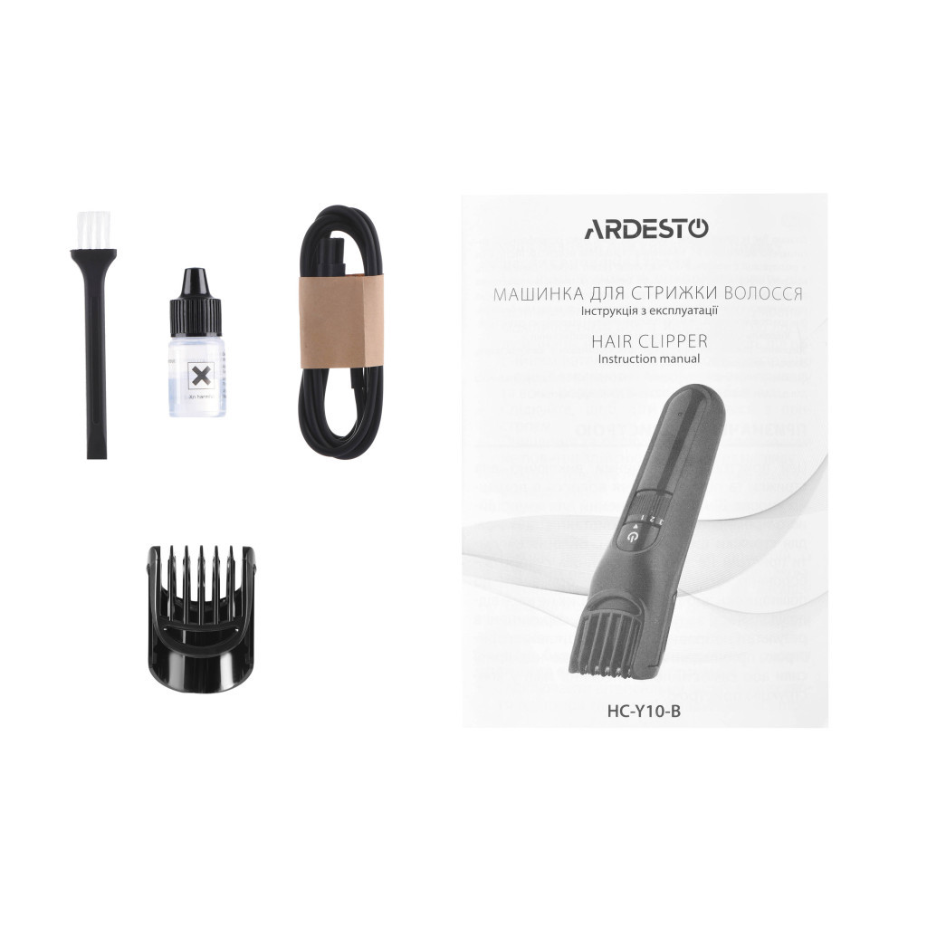 Машинка для стрижки Ardesto HC-Y10-B - фото 11 Машинка для стрижки Ardesto HC-Y10-B - фото 11