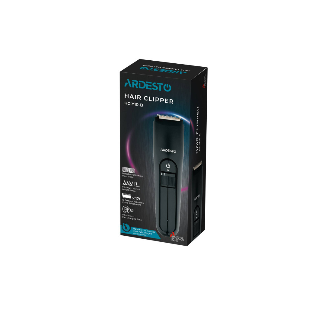 Машинка для стрижки Ardesto HC-Y10-B - фото 3 Машинка для стрижки Ardesto HC-Y10-B - фото 3