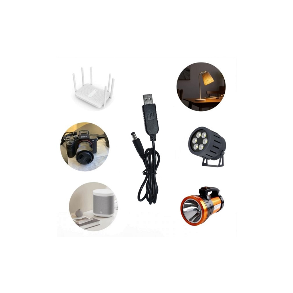 Кабель живлення USB to DC 5.5x2.1mm 12V 0.8m Armorstandart (ARM65663) - фото 4 Кабель живлення USB to DC 5.5x2.1mm 12V 0.8m Armorstandart (ARM65663) - фото 4