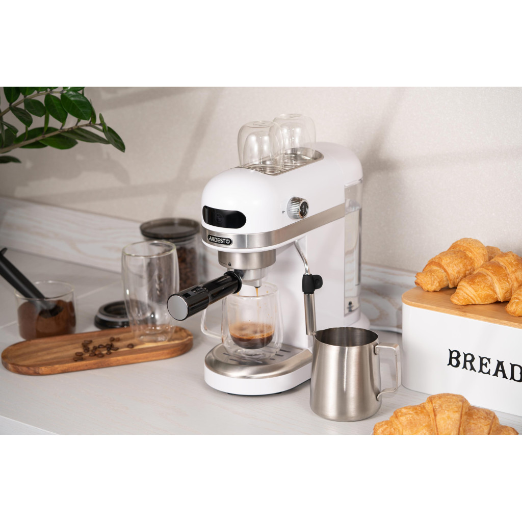 Ріжкова кавоварка еспресо Ardesto YCM-E1500 - фото 6 Ріжкова кавоварка еспресо Ardesto YCM-E1500 - фото 6