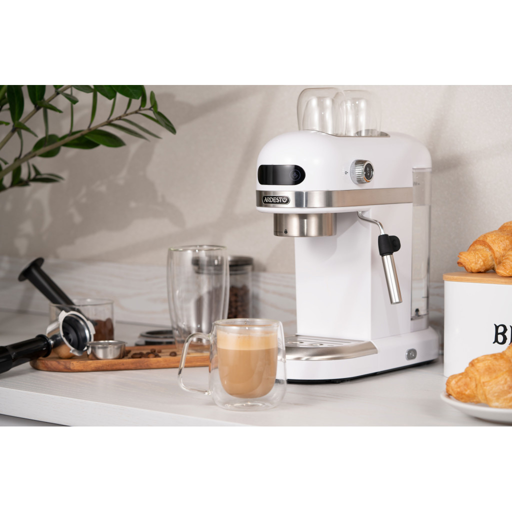 Ріжкова кавоварка еспресо Ardesto YCM-E1500 - фото 8 Ріжкова кавоварка еспресо Ardesto YCM-E1500 - фото 8