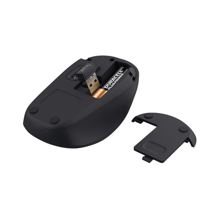 Мишка Trust Yvi+ Silent Eco Wireless Black (24549) - фото 4