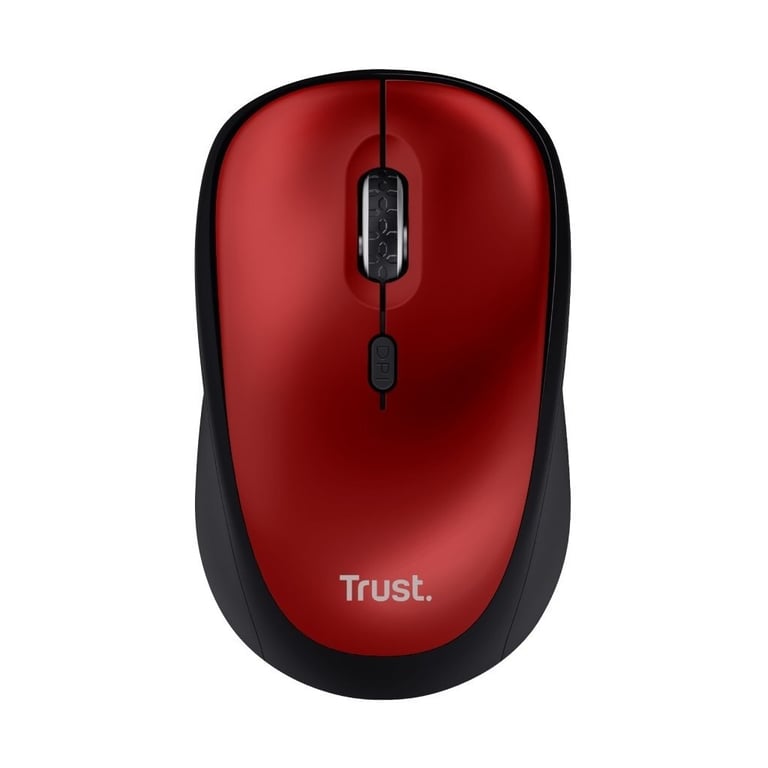 Мишка Trust Yvi+ Silent Eco Wireless Red (24550) - фото 1