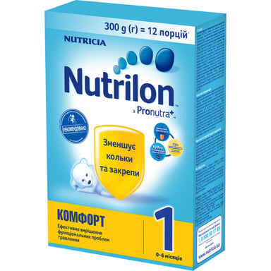 Дитяча суміш Nutrilon 1 Комфорт молочна 300 г (5900852038501) - фото 1