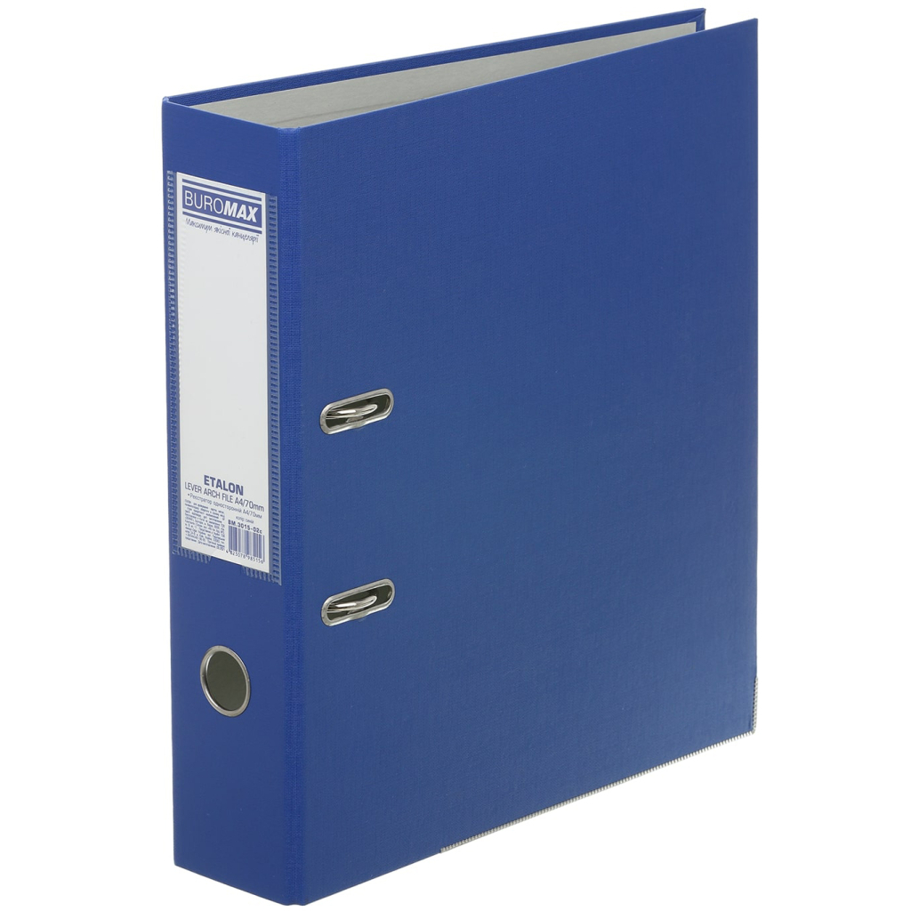 Папка - реєстратор Buromax Etalon A4 75 мм Синя (BM.3015-02c) Папка - реєстратор Buromax Etalon A4 75 мм Синя (BM.3015-02c)