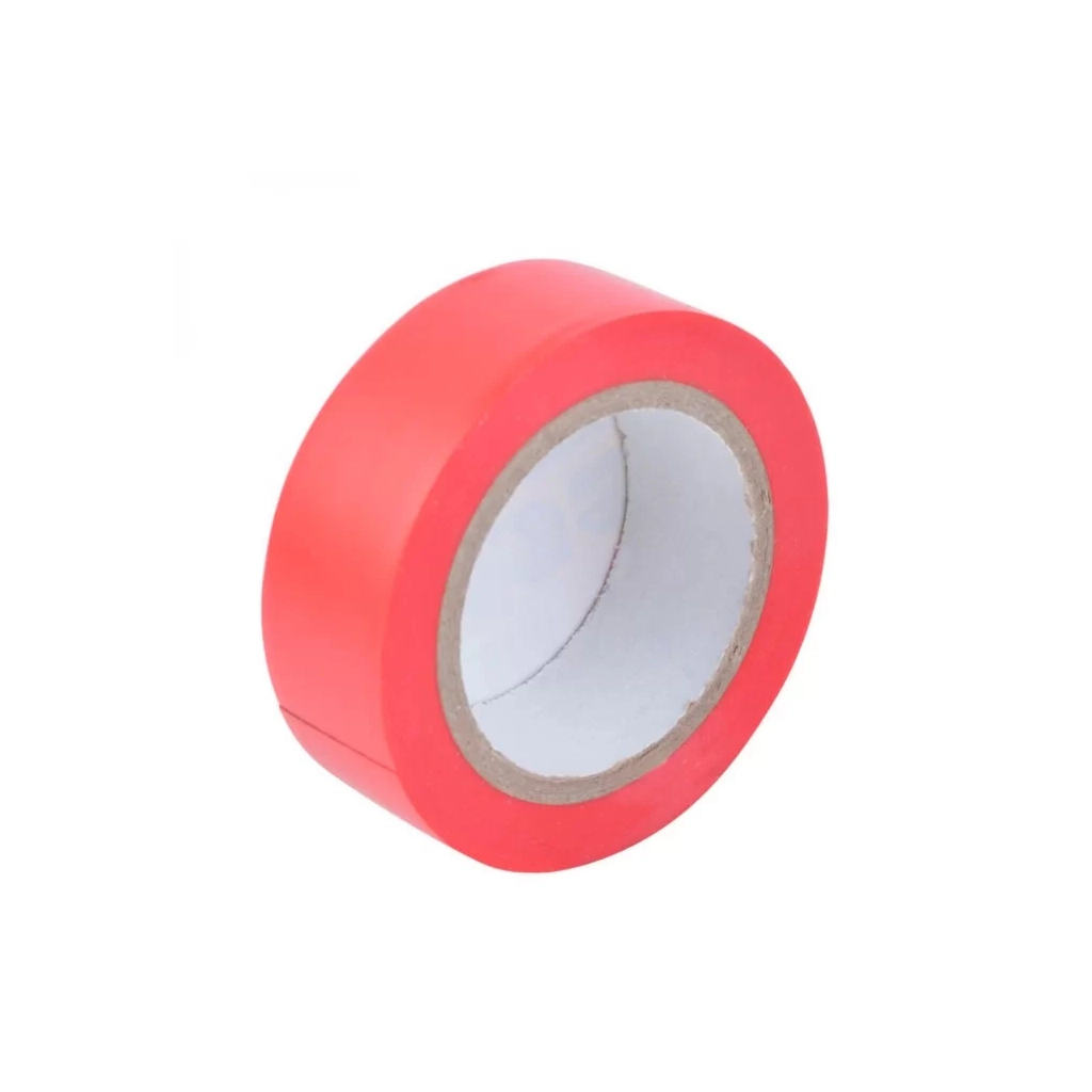 Ізоляційна стрічка Tolsen 19 мм х 9.2 м червона 0.13 мм (38025) - фото 3 Ізоляційна стрічка Tolsen 19 мм х 9.2 м червона 0.13 мм (38025) - фото 3