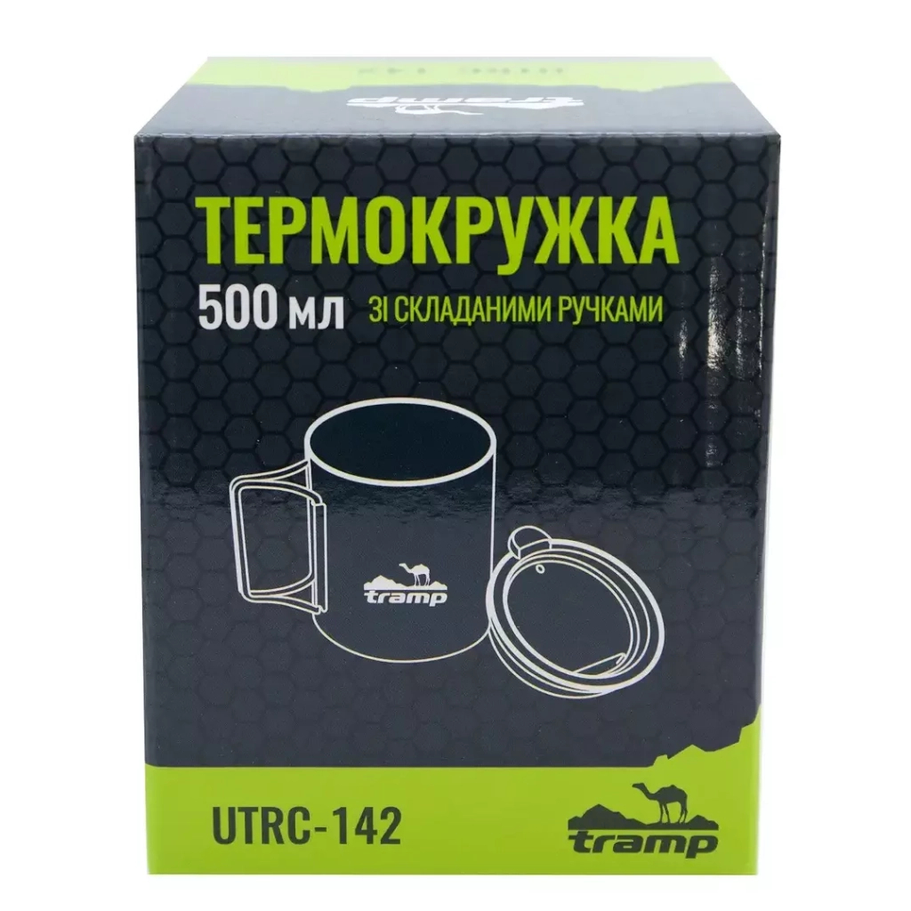 Чашка туристична Tramp зі складними ручками 500мл (UTRC-142-metal) - фото 9 Чашка туристична Tramp зі складними ручками 500мл (UTRC-142-metal) - фото 9