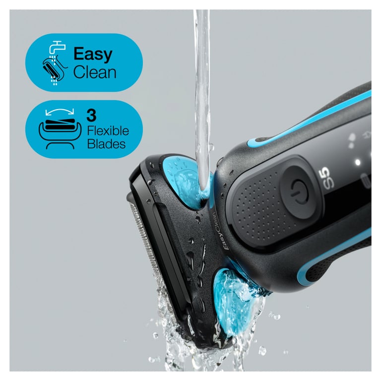 Електробритва Braun Series 5 51-M1000s BLACK / MINT - фото 7