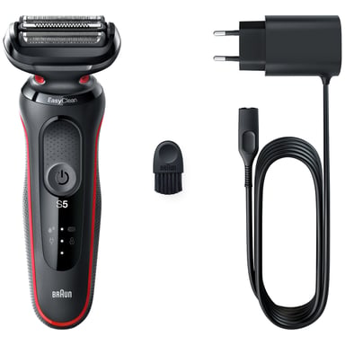 Електробритва Braun Series 5 51-R1000s BLACK / RED - фото 1