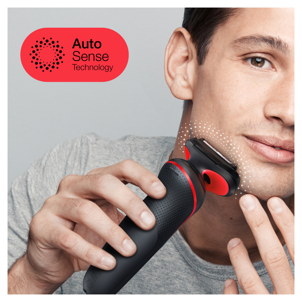 Електробритва Braun Series 5 51-R1000s BLACK / RED - фото 4 Електробритва Braun Series 5 51-R1000s BLACK / RED - фото 4