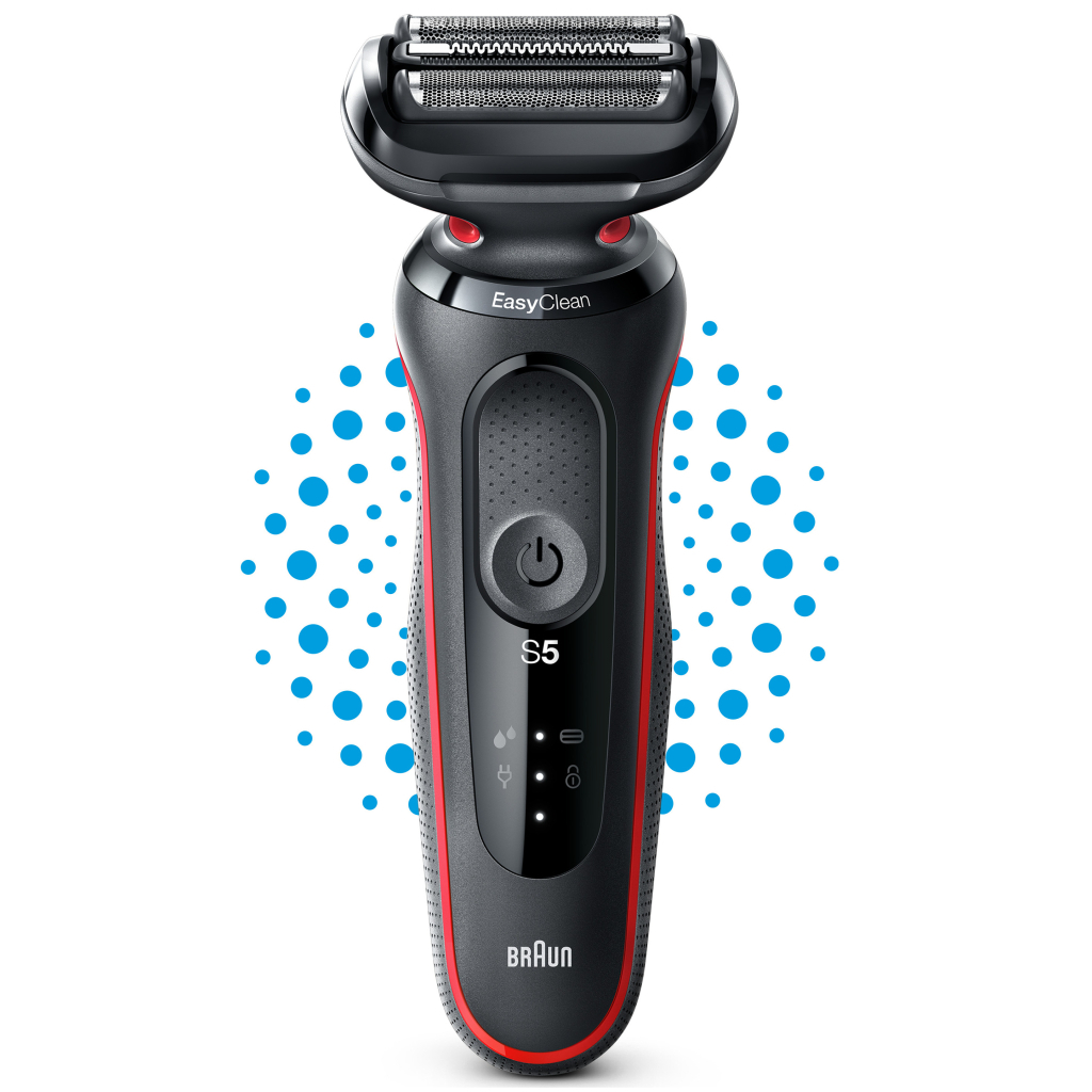 Електробритва Braun Series 5 51-R1000s BLACK / RED - фото 7 Електробритва Braun Series 5 51-R1000s BLACK / RED - фото 7