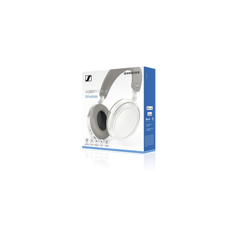 Навушники Sennheiser Momentum 4 Wireless White (509267) - фото 7