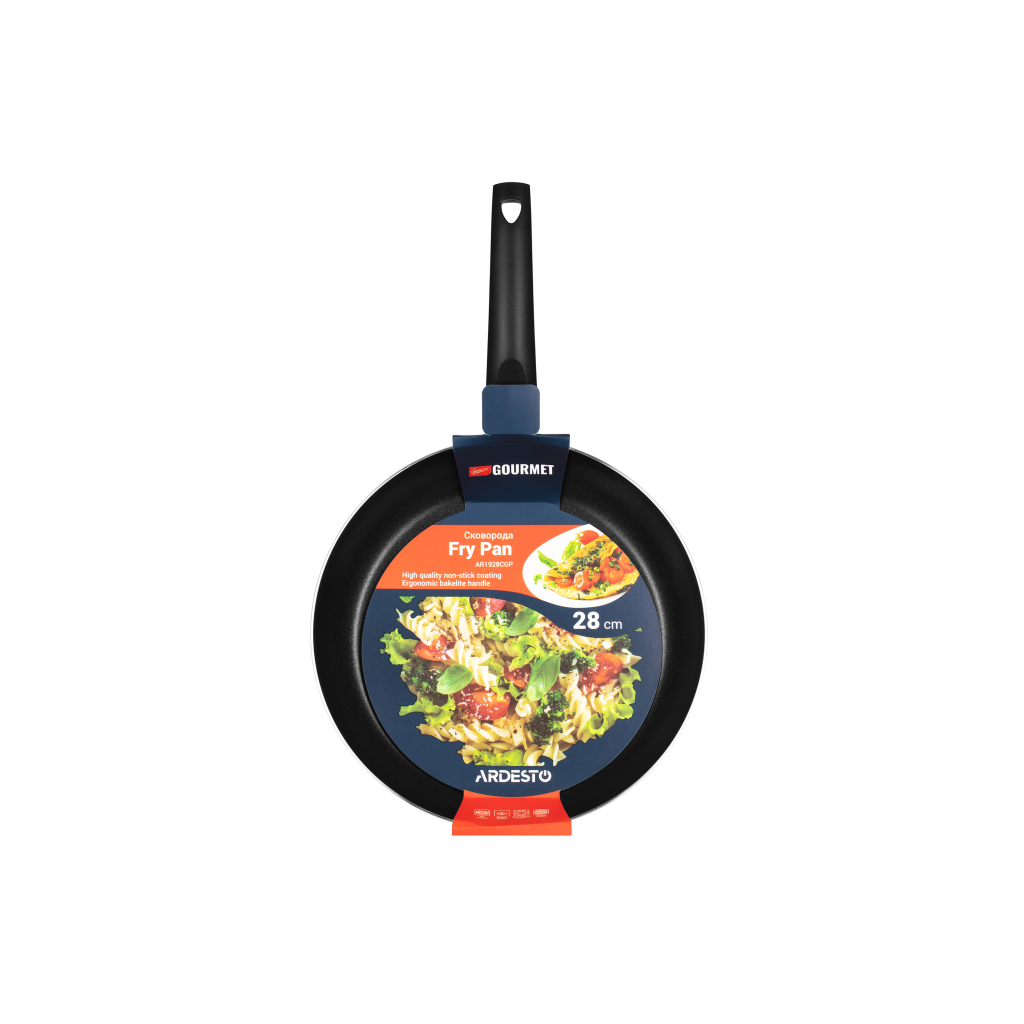 Сковорода Ardesto Gemini Gourmet Portofino 28 см (AR1928CGP) - фото 4 Сковорода Ardesto Gemini Gourmet Portofino 28 см (AR1928CGP) - фото 4