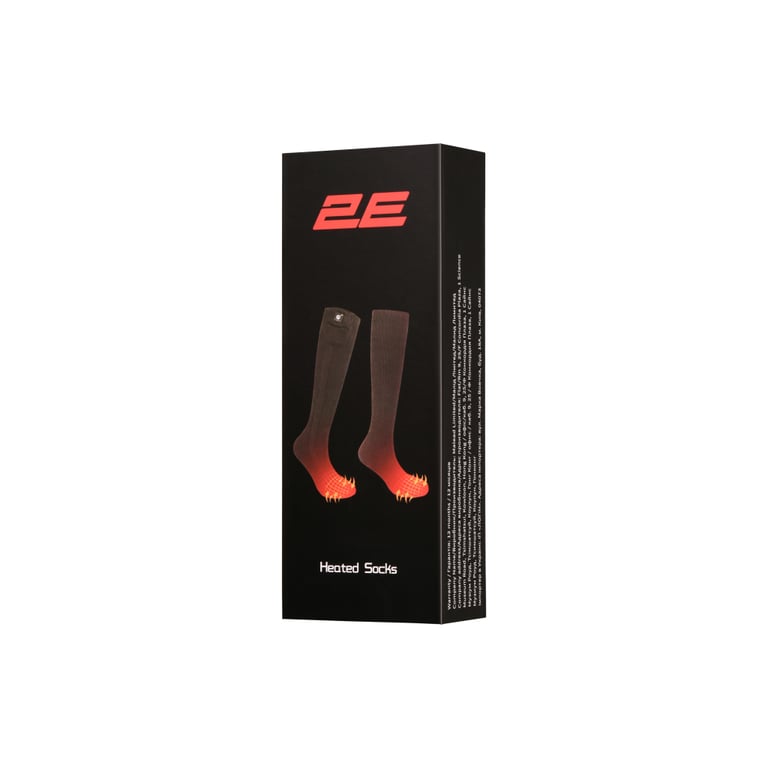 Шкарпетки з підігрівом 2E Race Plus Black L (2E-HSRCPL-BK) - фото 10