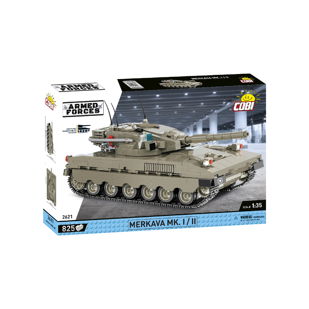 Конструктор Cobi Танк Меркава Mk 1, 825 деталей (COBI-2621) Конструктор Cobi Танк Меркава Mk 1, 825 деталей (COBI-2621)