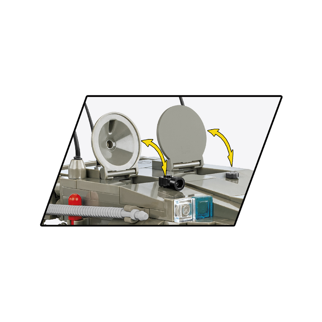 Конструктор Cobi Танк Меркава Mk 1, 825 деталей (COBI-2621) - фото 5 Конструктор Cobi Танк Меркава Mk 1, 825 деталей (COBI-2621) - фото 5