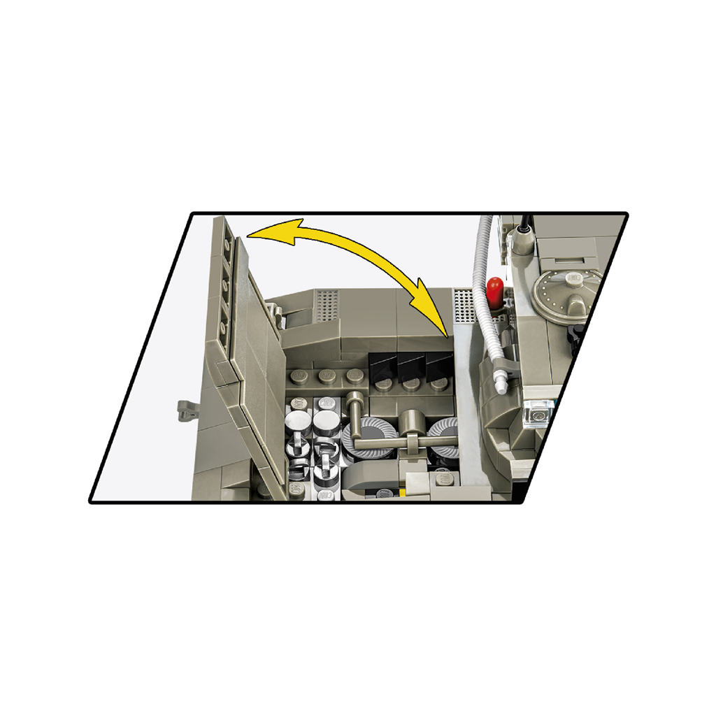 Конструктор Cobi Танк Меркава Mk 1, 825 деталей (COBI-2621) - фото 7 Конструктор Cobi Танк Меркава Mk 1, 825 деталей (COBI-2621) - фото 7