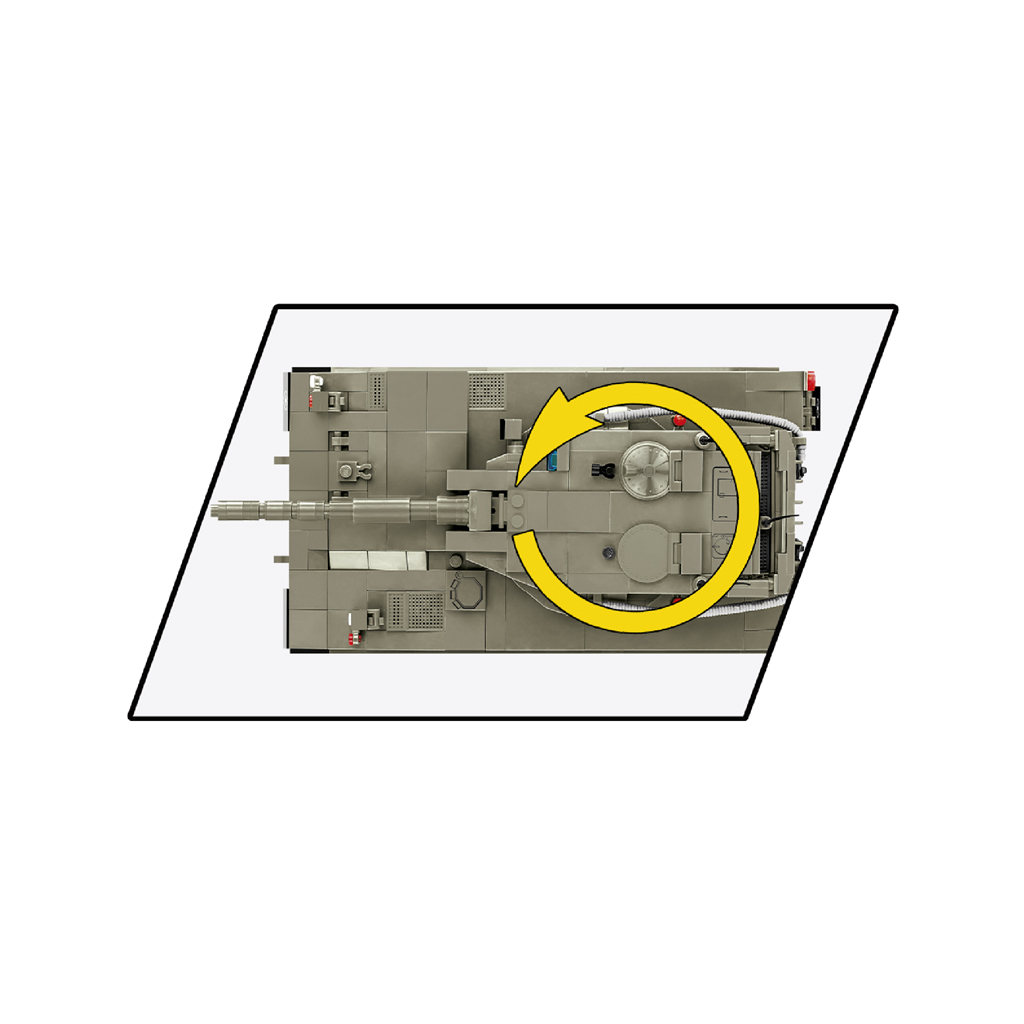 Конструктор Cobi Танк Меркава Mk 1, 825 деталей (COBI-2621) - фото 8 Конструктор Cobi Танк Меркава Mk 1, 825 деталей (COBI-2621) - фото 8