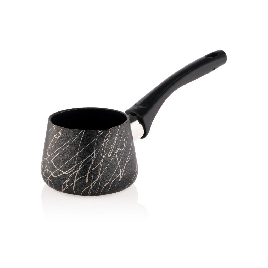 Турка Ardesto BLACK MARS граніт бакелітова ручка 0.25 (AR0825SG) Турка Ardesto BLACK MARS граніт бакелітова ручка 0.25 (AR0825SG)