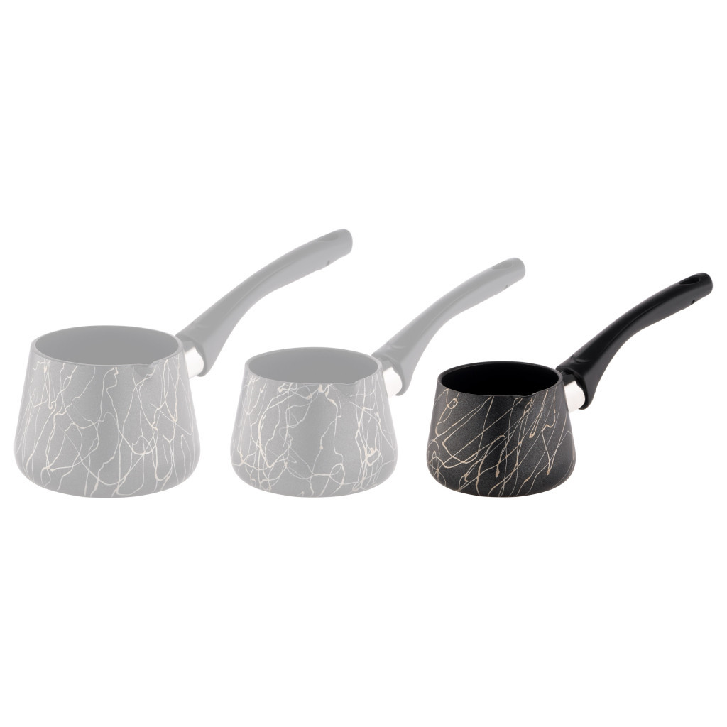 Турка Ardesto BLACK MARS граніт бакелітова ручка 0.25 (AR0825SG) - фото 12 Турка Ardesto BLACK MARS граніт бакелітова ручка 0.25 (AR0825SG) - фото 12