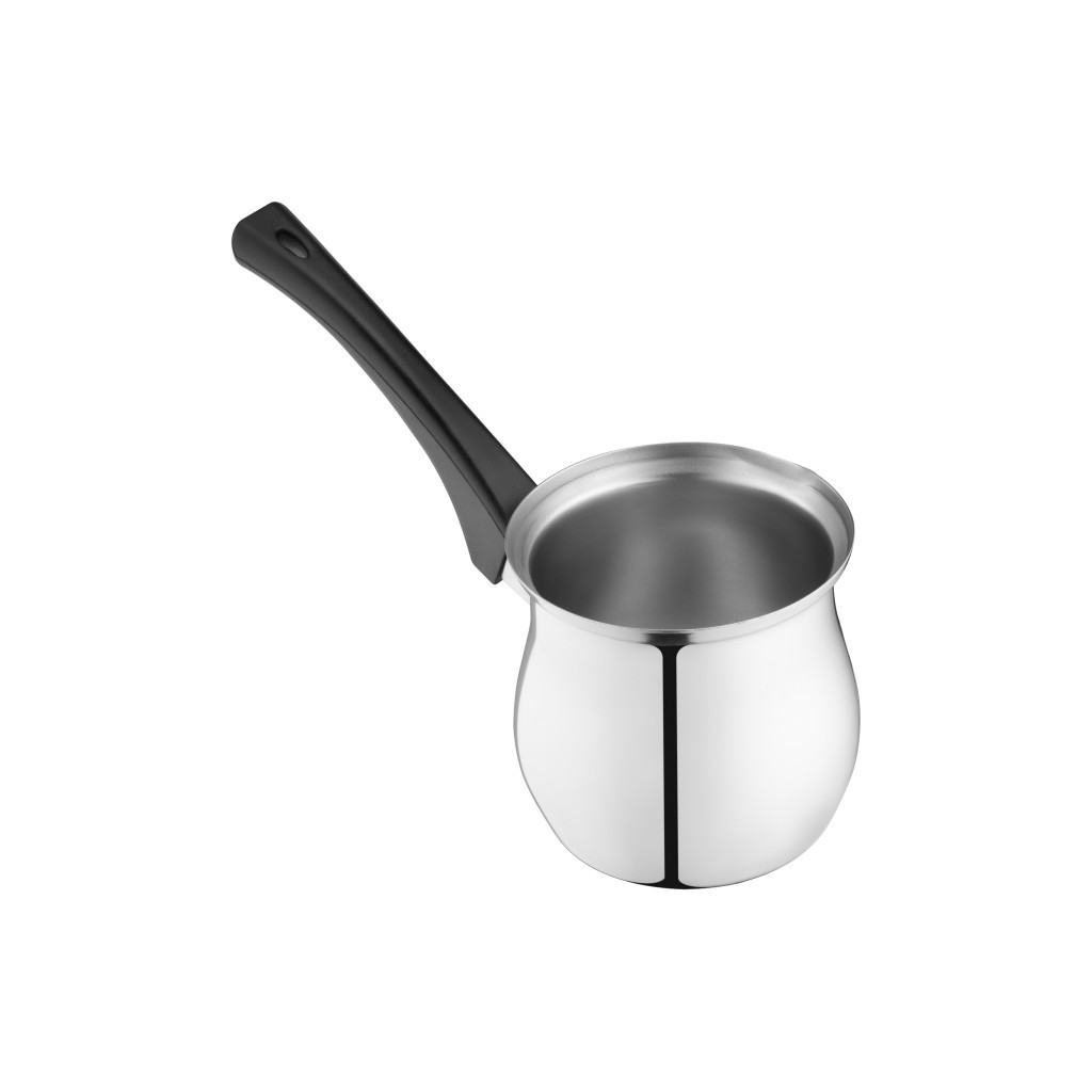 Турка Ardesto BLACK MARS нержавіюча сталь бакелітова ручка 0,64 л (AR0864SB) - фото 2 Турка Ardesto BLACK MARS нержавіюча сталь бакелітова ручка 0,64 л (AR0864SB) - фото 2