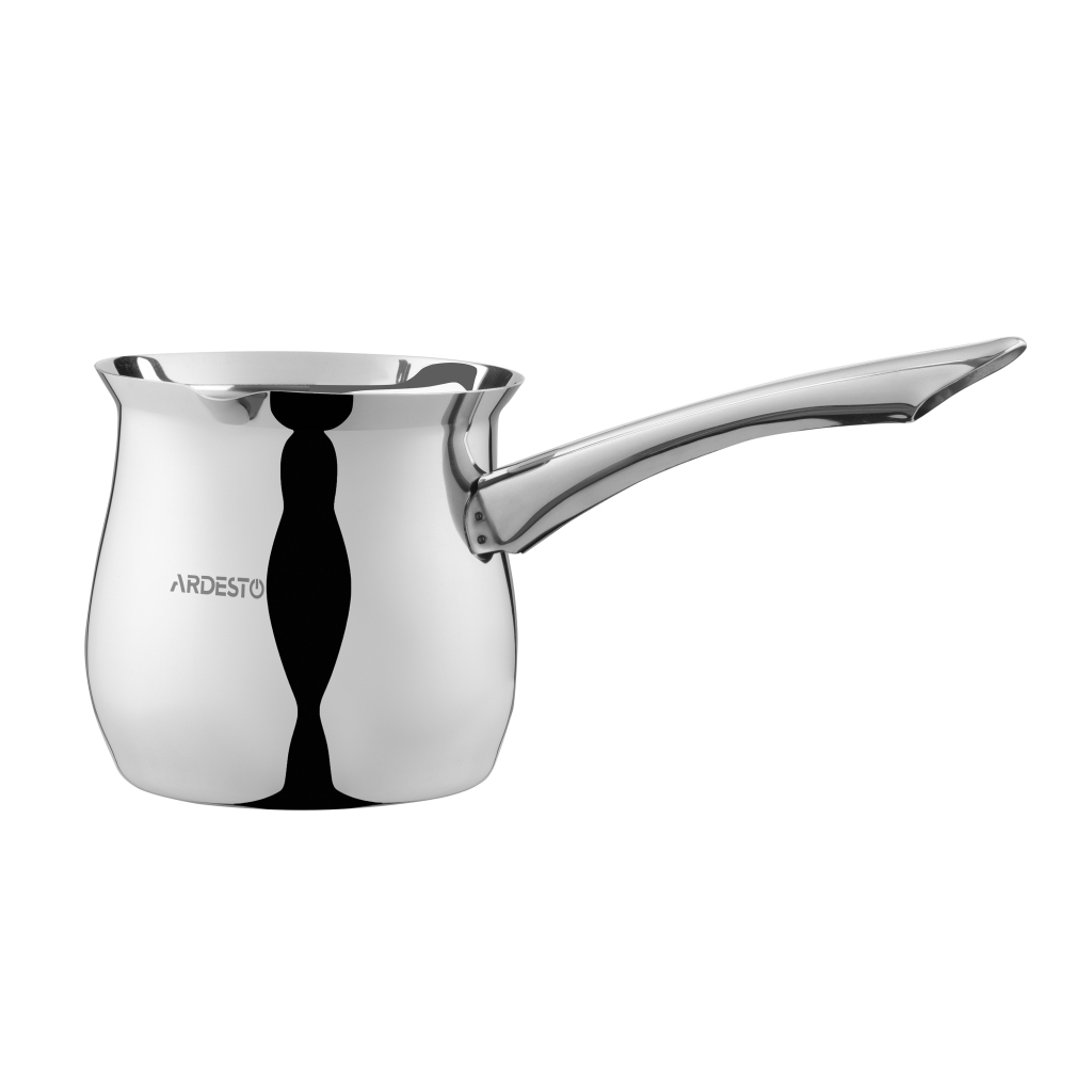 Турка Ardesto BLACK MARS 0.64 л нержавіюча сталь (AR0864S) - фото 3 Турка Ardesto BLACK MARS 0.64 л нержавіюча сталь (AR0864S) - фото 3