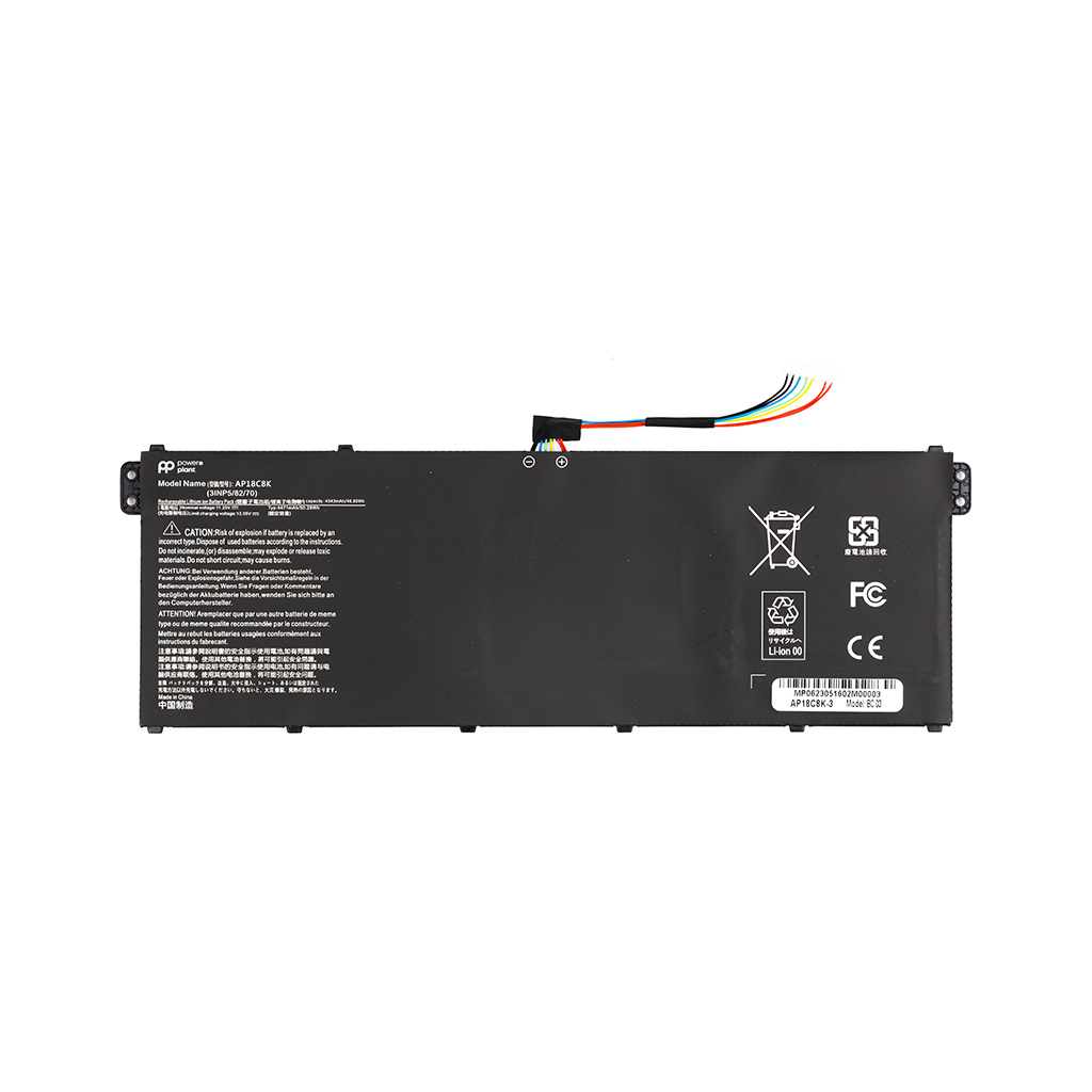 Акумулятор до ноутбука PowerPlant ACER Swift 3 SF314-32 (AP18C8K) 11.55V 4350mAh (NB410668) - фото 1 Акумулятор до ноутбука PowerPlant ACER Swift 3 SF314-32 (AP18C8K) 11.55V 4350mAh (NB410668) - фото 1