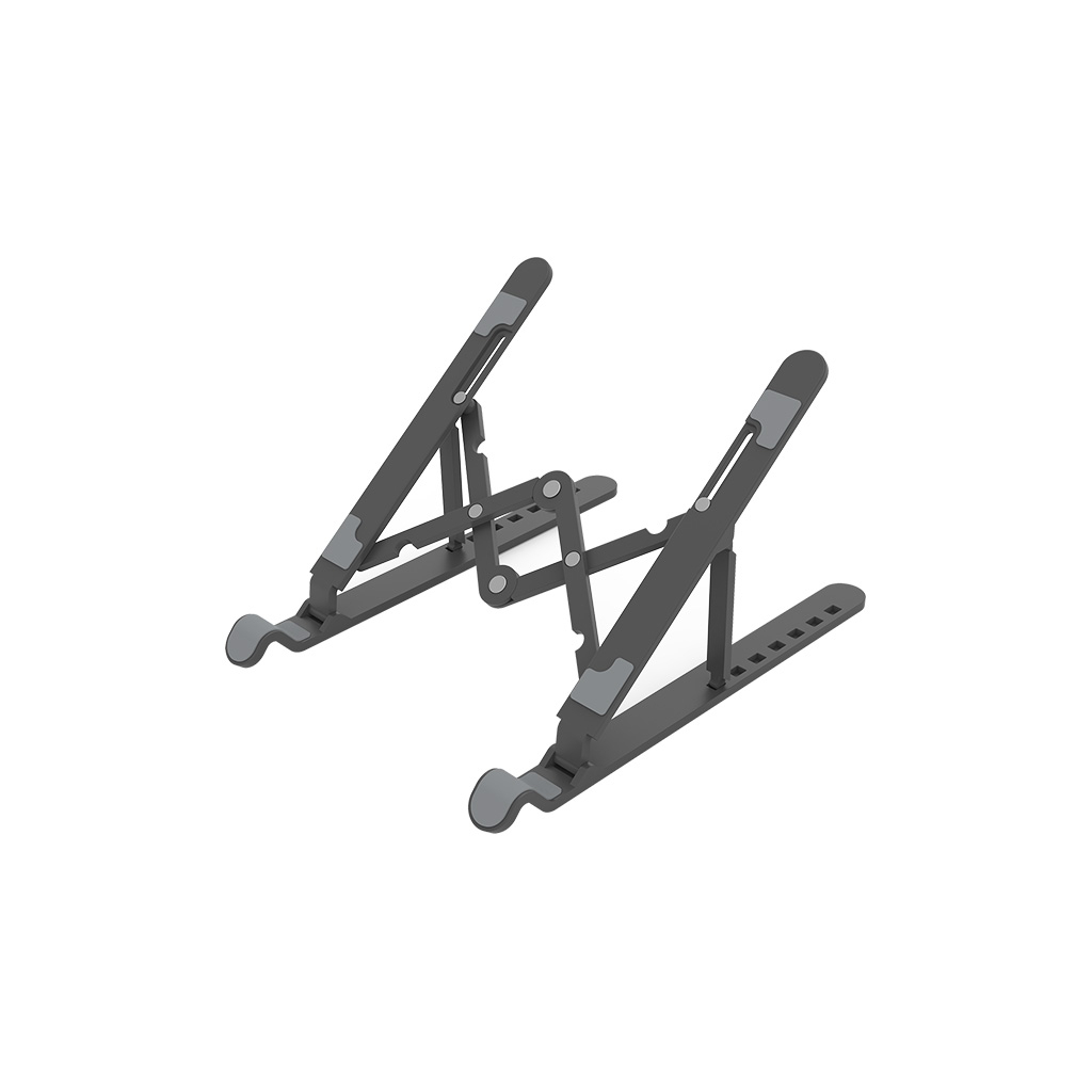 Підставка до ноутбука Orico 11-17", 7 position (15°-45°) plastic black (HS081836) - фото 1 Підставка до ноутбука Orico 11-17", 7 position (15°-45°) plastic black (HS081836) - фото 1