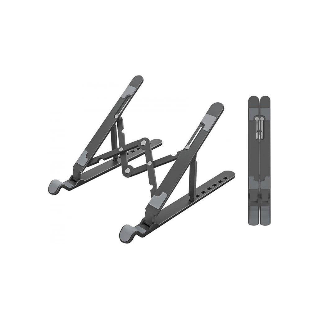 Підставка до ноутбука Orico 11-17", 7 position (15°-45°) plastic black (HS081836) - фото 3 Підставка до ноутбука Orico 11-17", 7 position (15°-45°) plastic black (HS081836) - фото 3