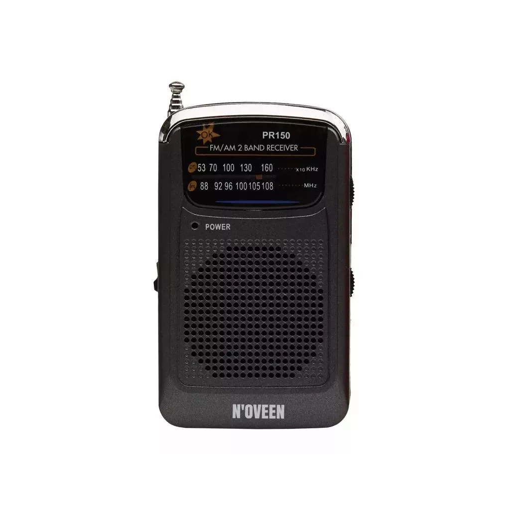 Портативний радіоприймач N'oveen PR150 Black (RL070855) - фото 1